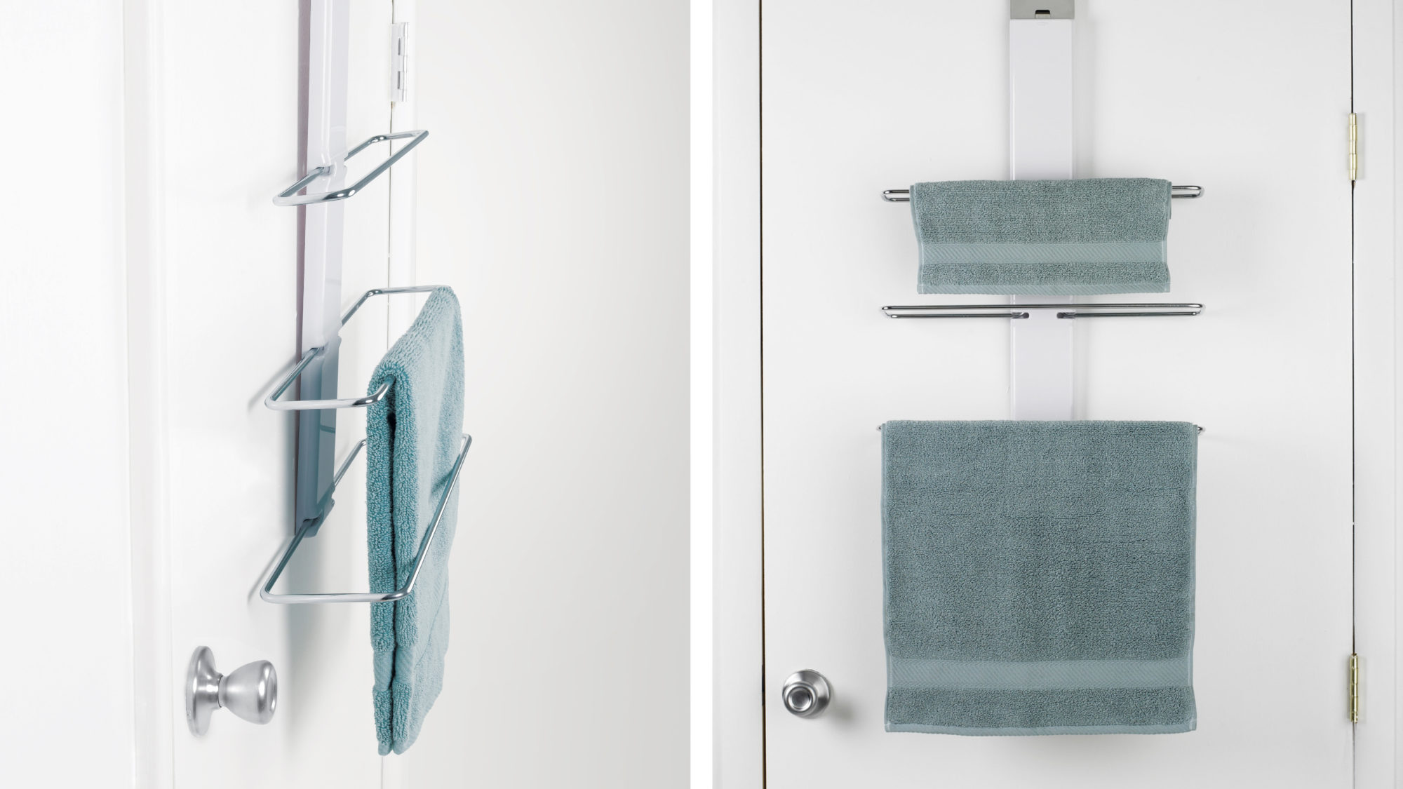 Over-the-door Towel Rack